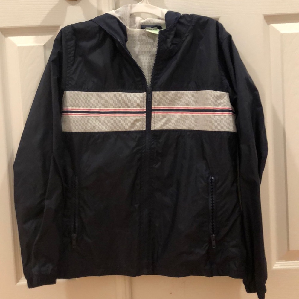 Girls full zip windbreaker